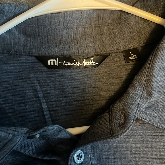 Travis Mathew Long sleeve men’s large polo - Picture 2 of 3
